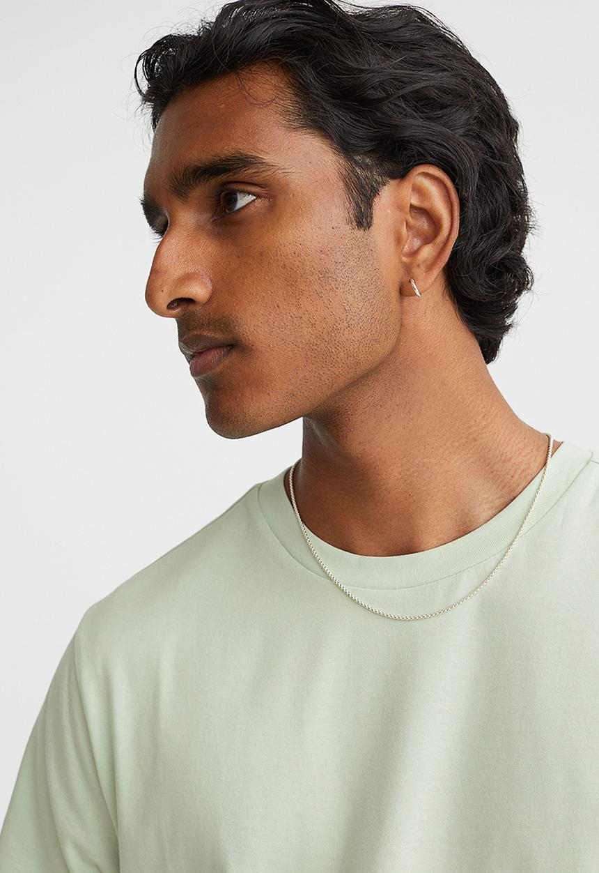 H&M - Regular fit round-neck T-shirt - mint green
