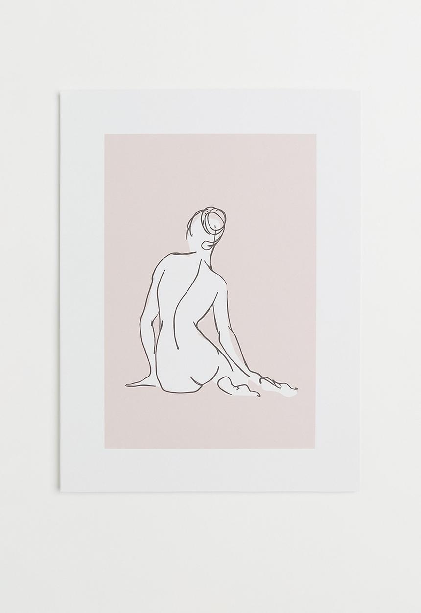 H&M - Poster - beige/multi