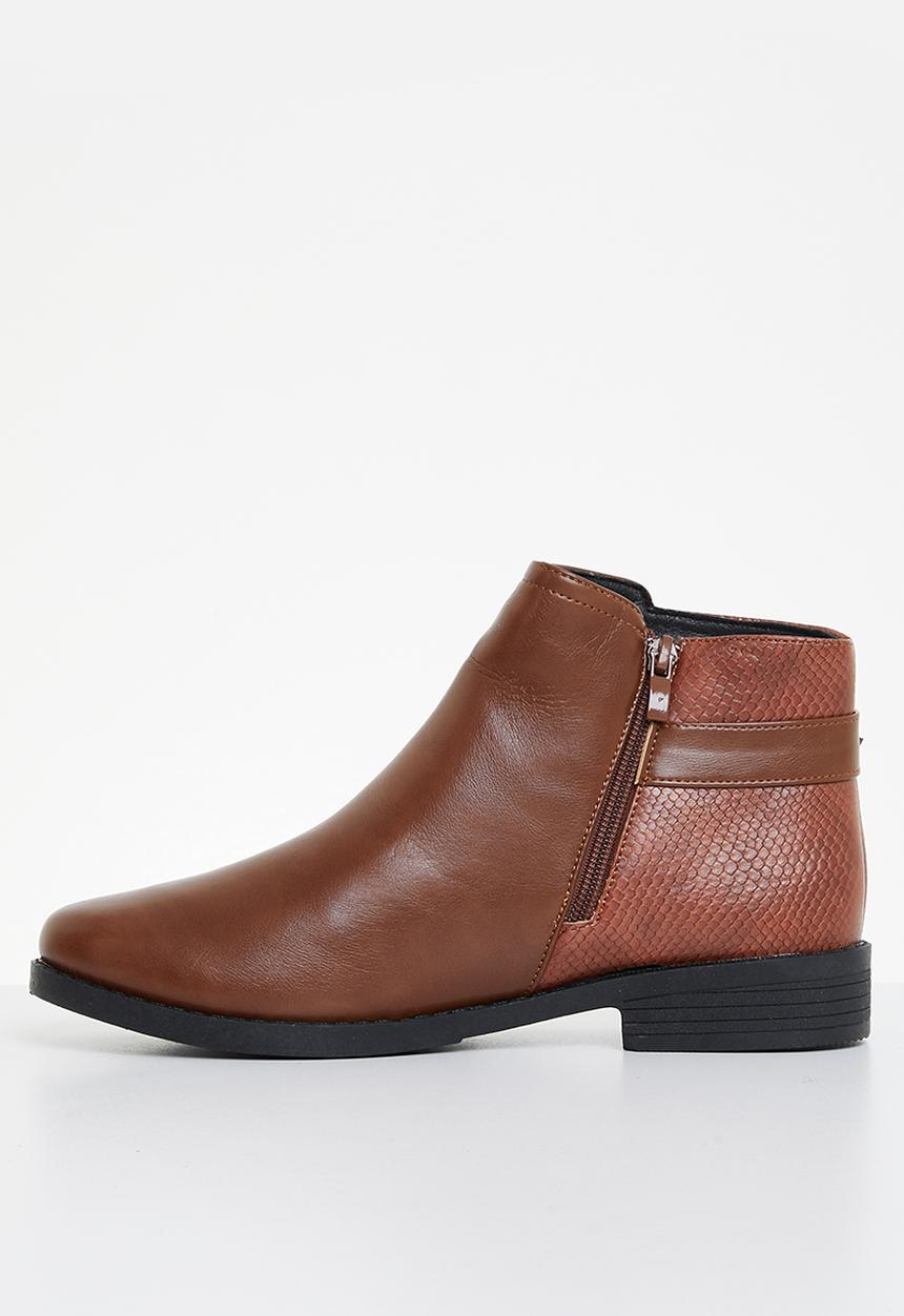 edit - Paradisa ankle boot - brown