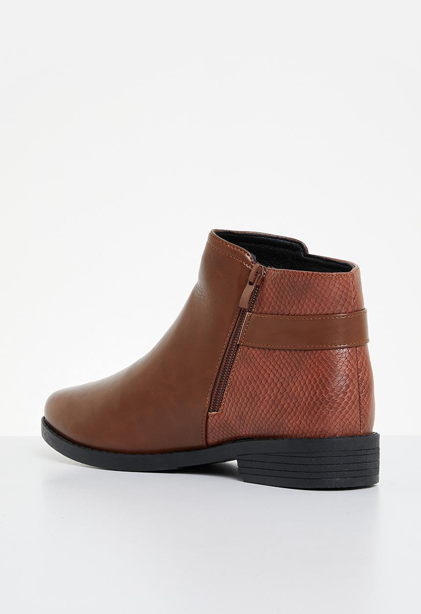 edit - Paradisa ankle boot - brown