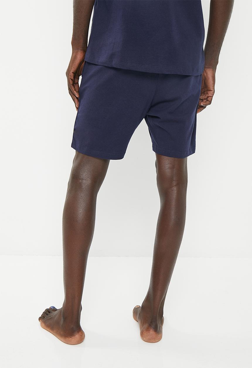 Superbalist - 2 pack  knitted regular lounge short - navy & grey 