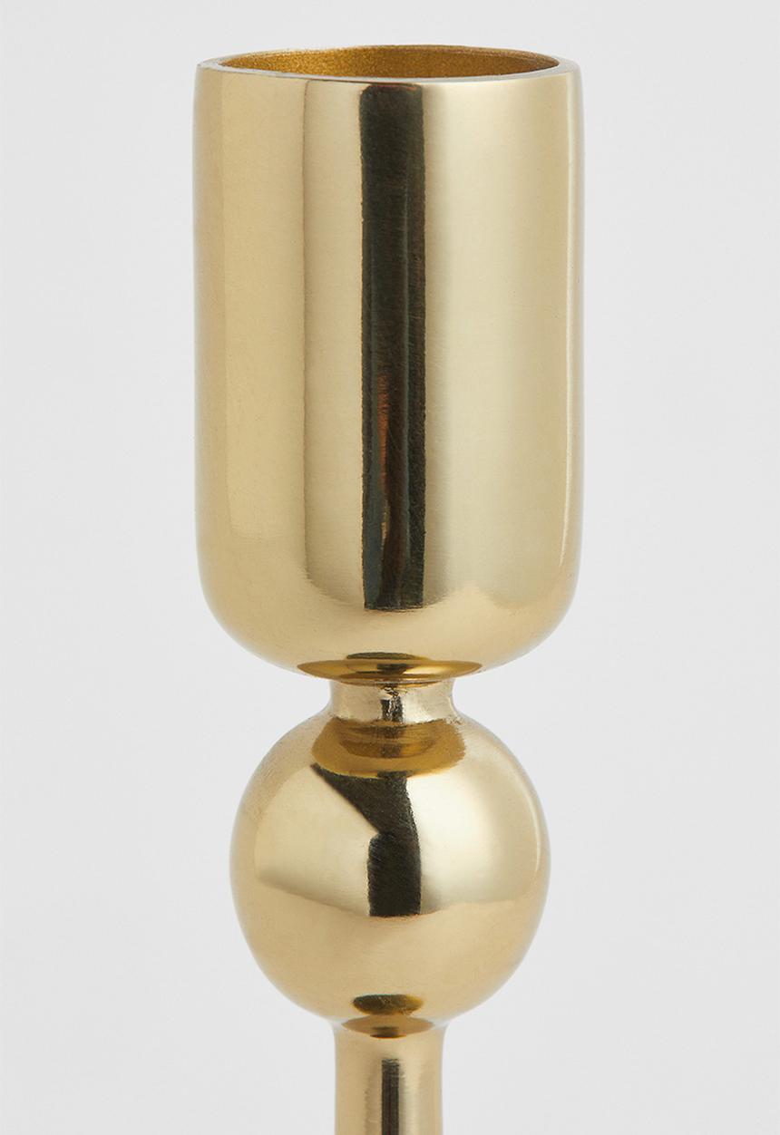 H&M - Metal candlestick - gold