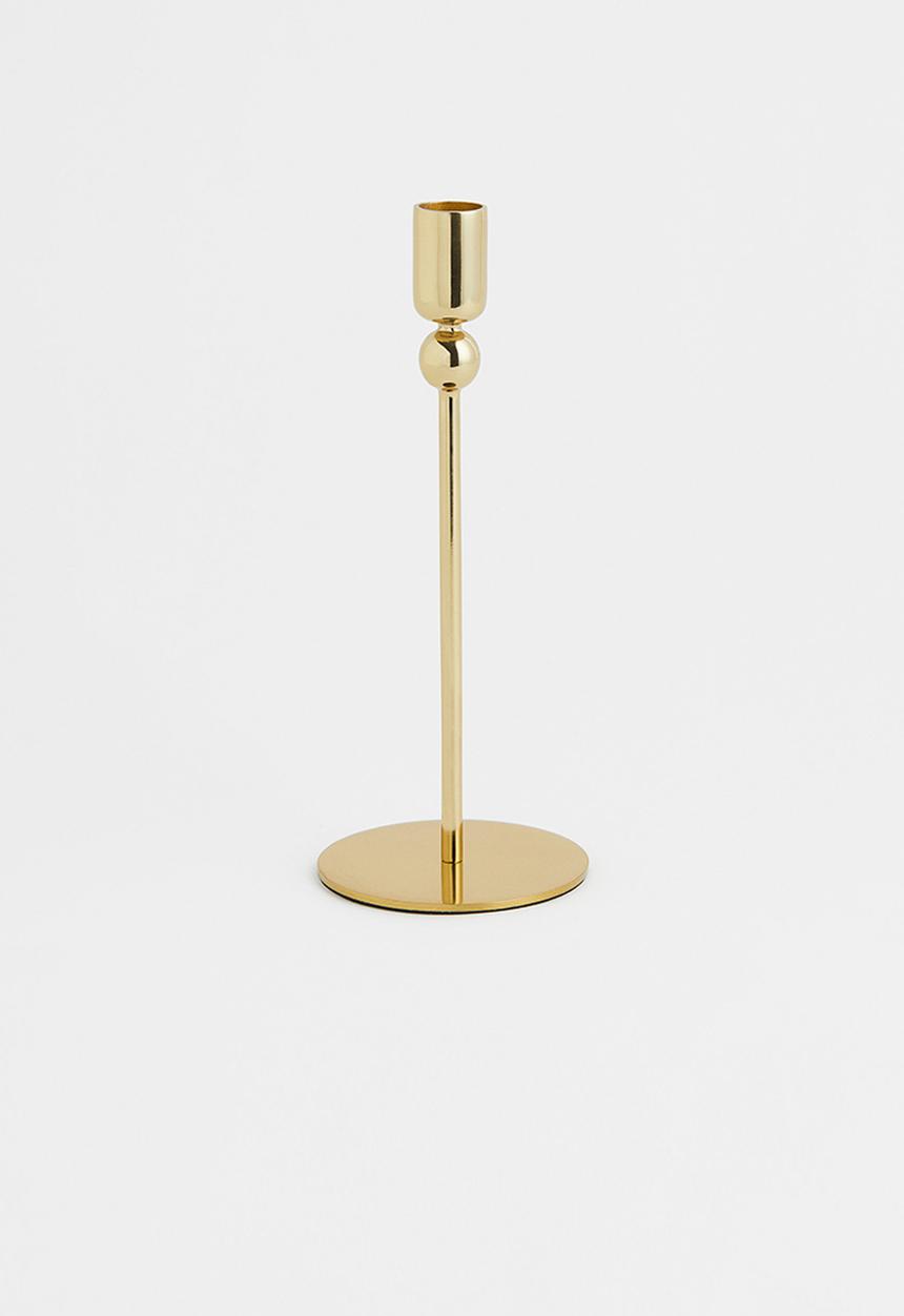 H&M - Metal candlestick - gold