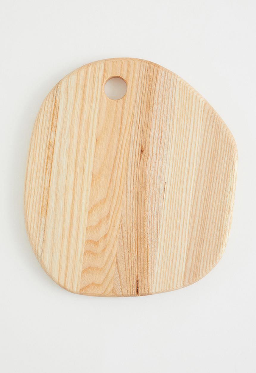 H&M - Wooden serving tray - beige