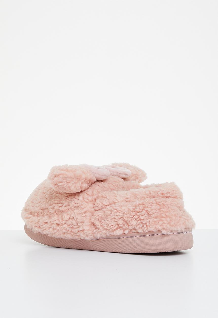 Superbalist - Bunny slipper - pink