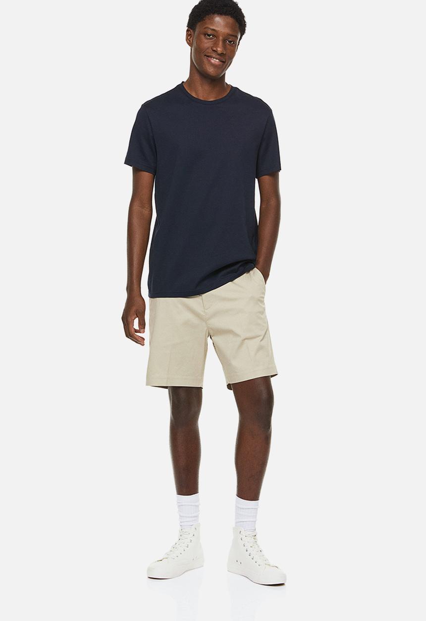 H&M - Regular fit chino shorts - beige