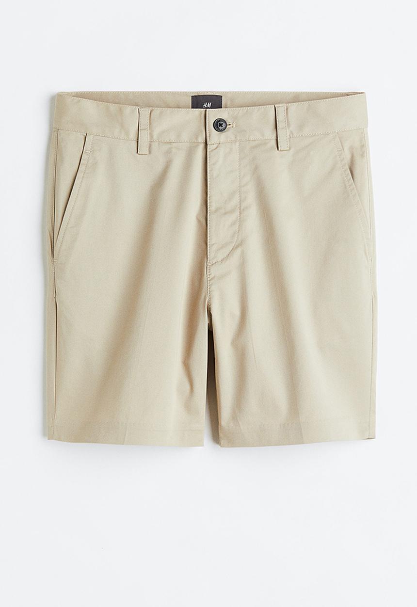 H&M - Regular fit chino shorts - beige