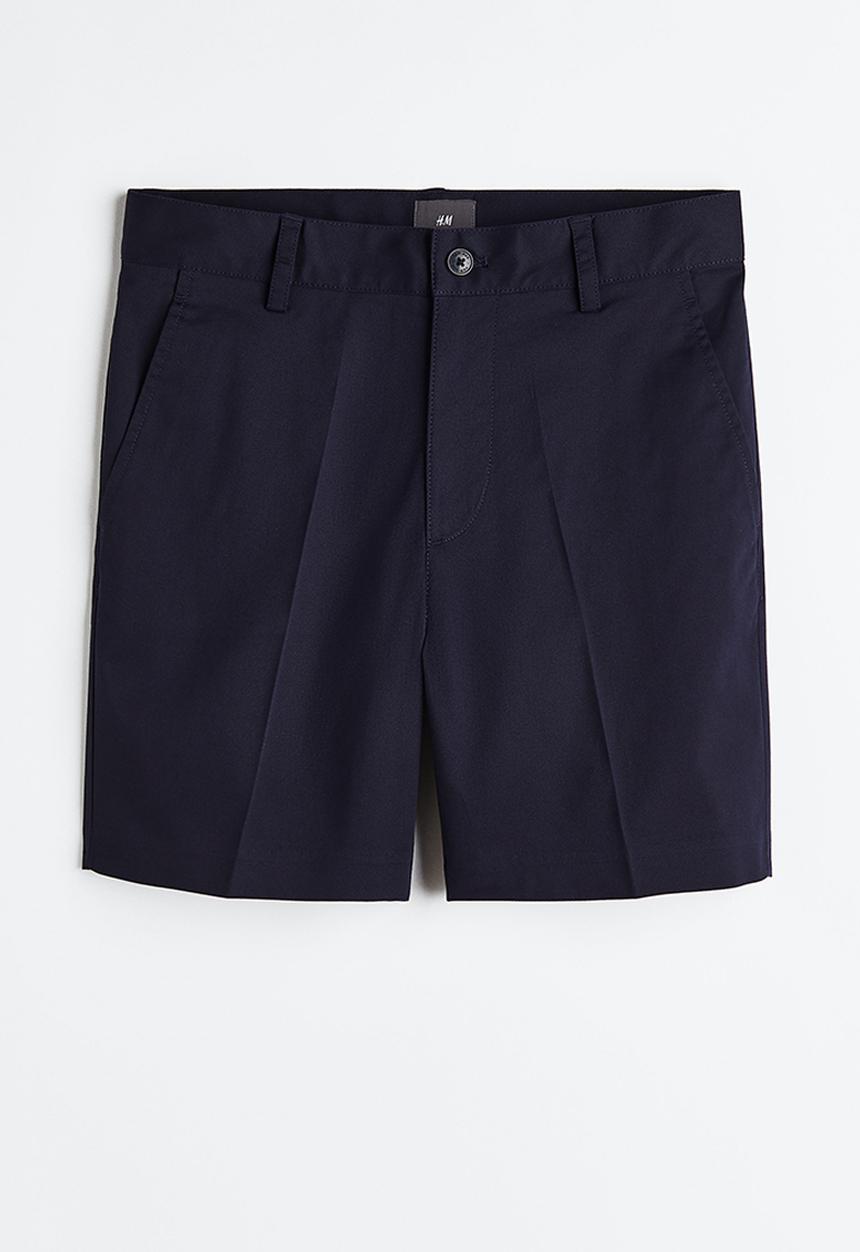 H&M - Regular fit chino shorts - navy blue