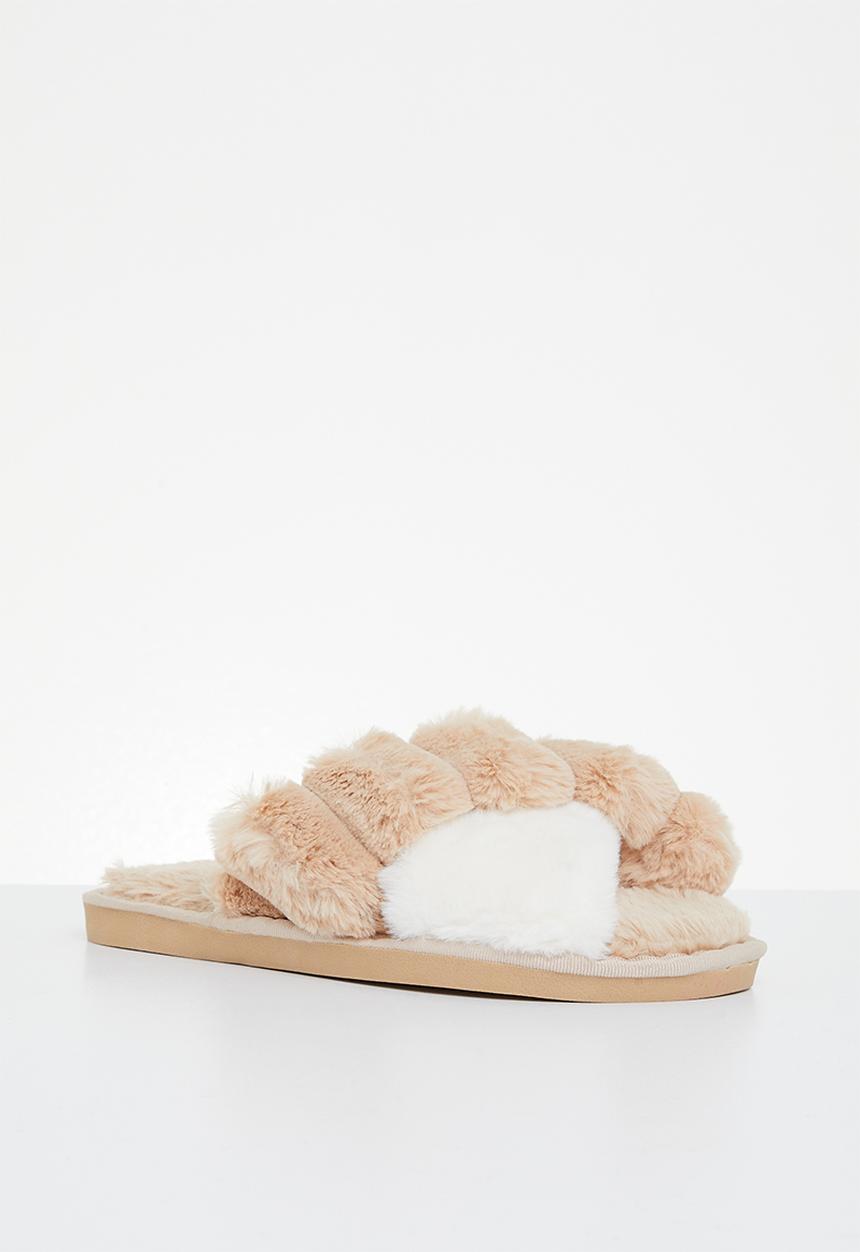Superbalist - Cross strap slipper - natural