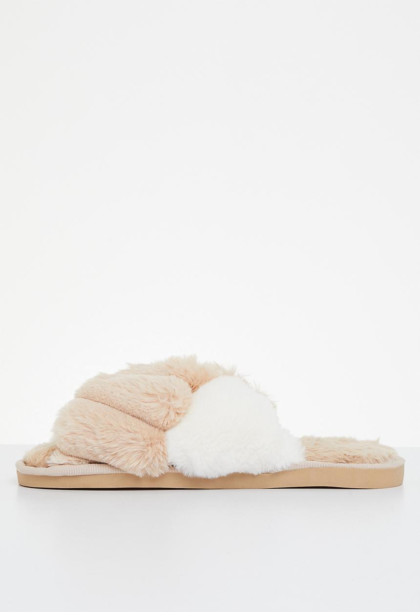 Superbalist - Cross strap slipper - natural