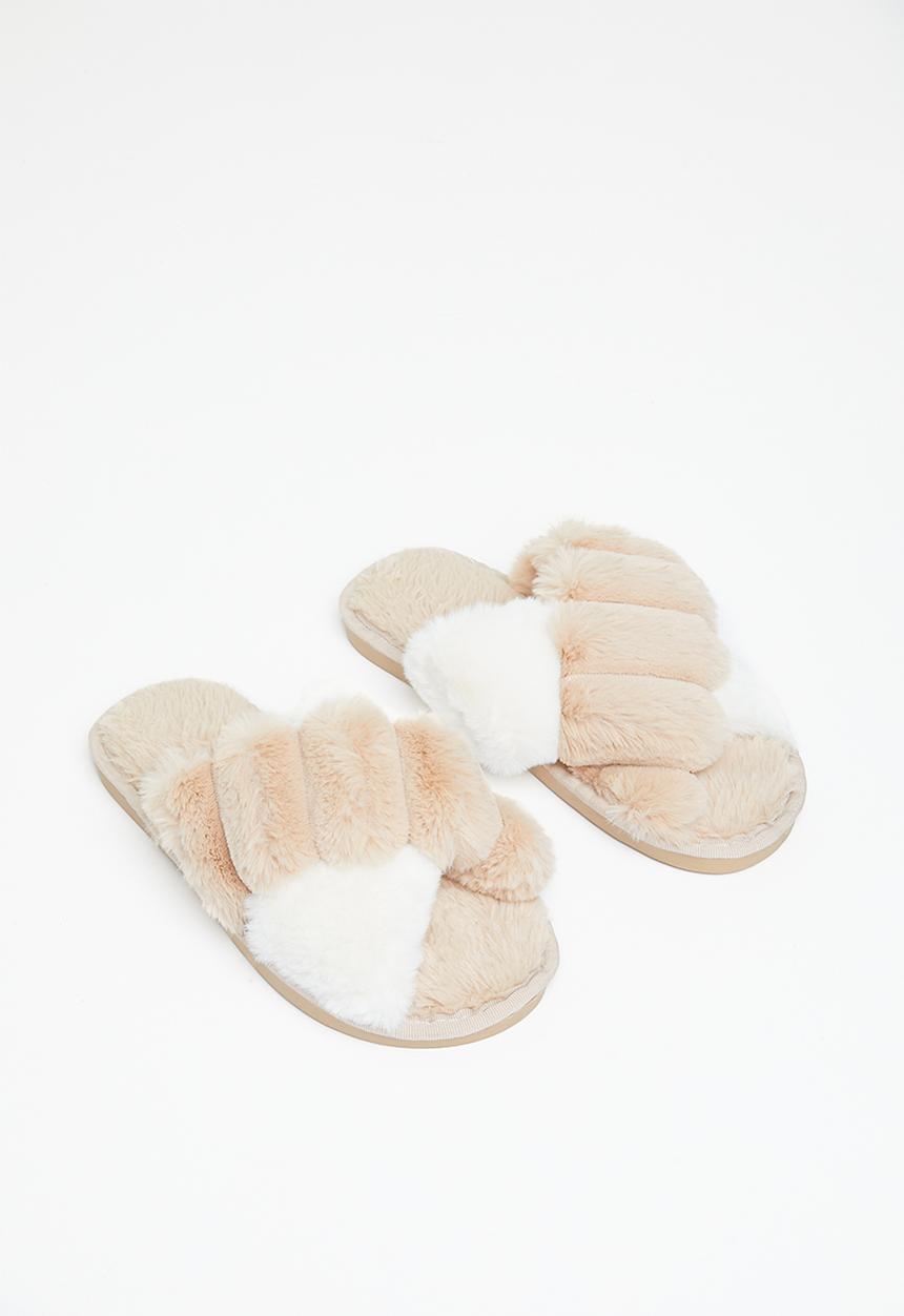 Superbalist - Cross strap slipper - natural