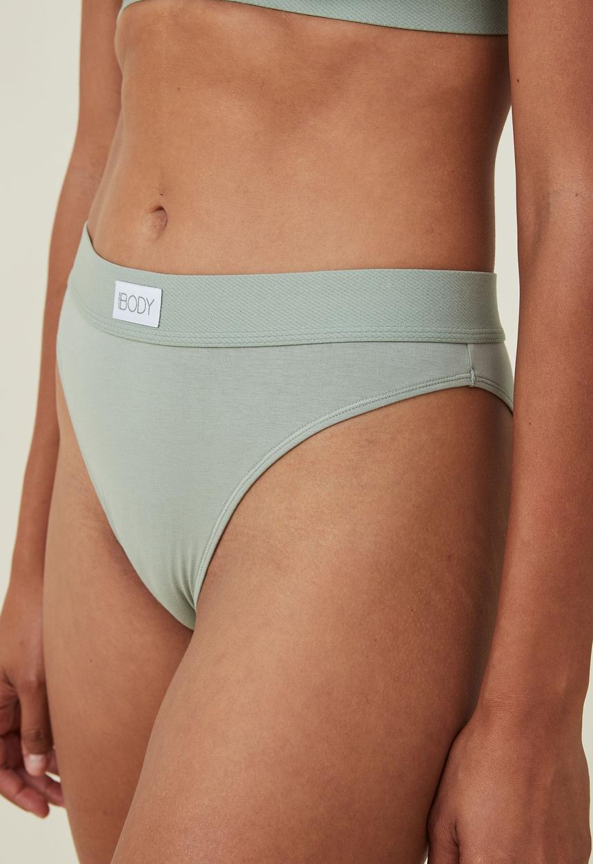 Cotton On - Organic cotton branded brasiliano - jade