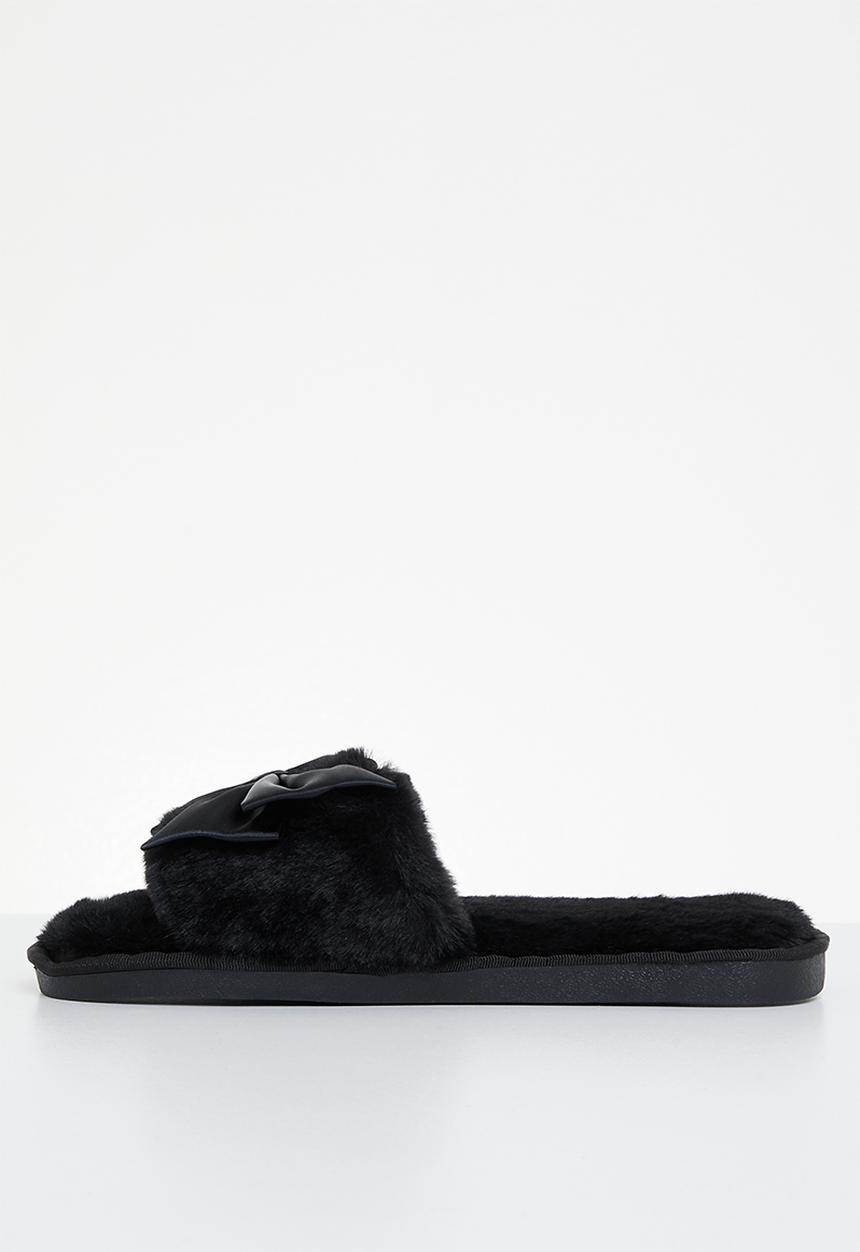 Superbalist - Bow slipper - black