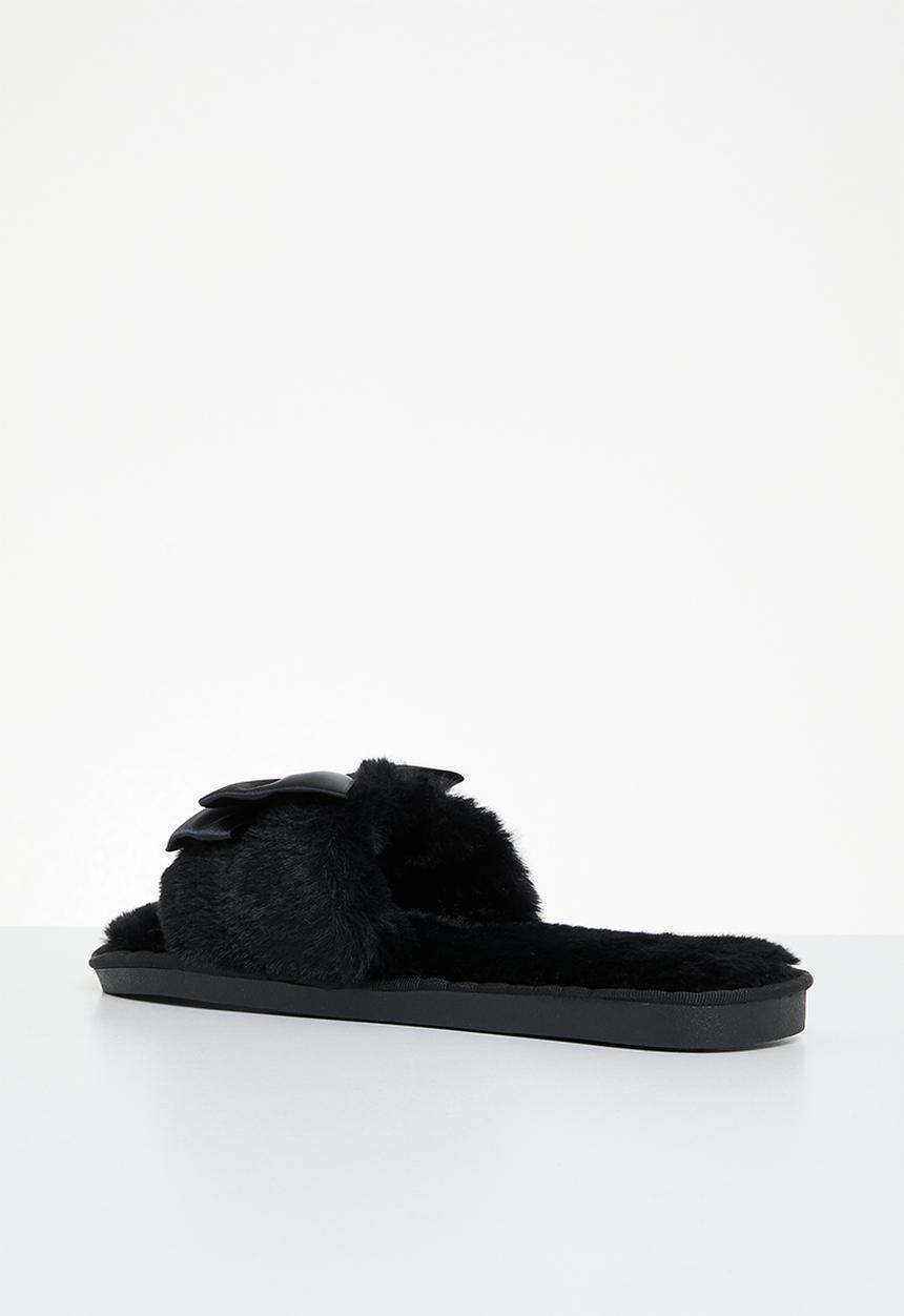 Superbalist - Bow slipper - black
