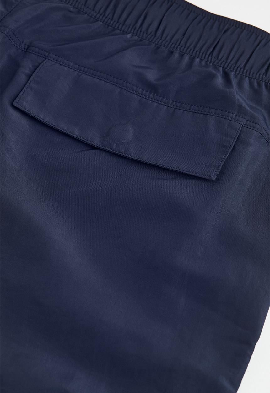 H&M - Relaxed fit nylon shorts - dark blue