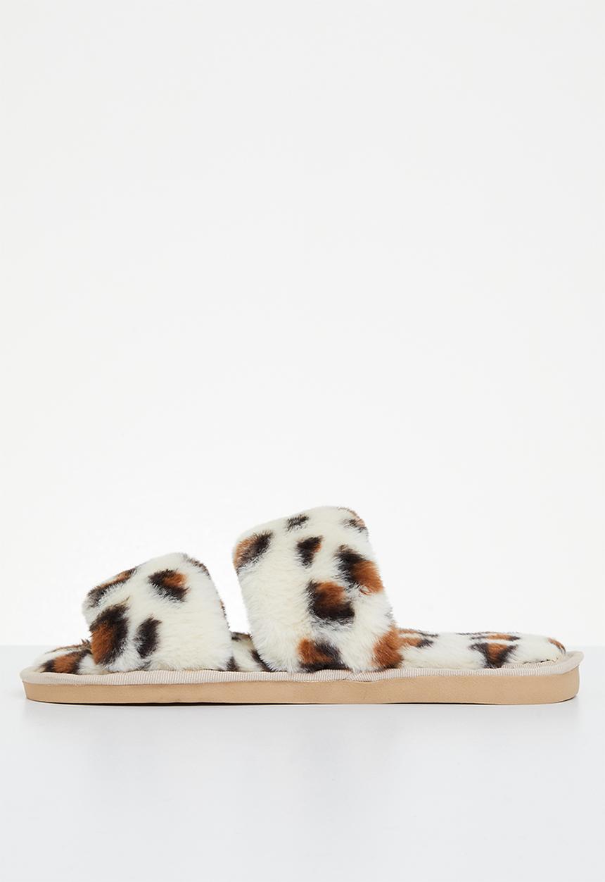 Superbalist - Double strap slipper - cream
