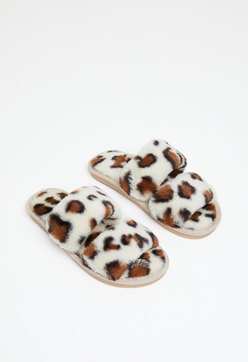 Superbalist - Double strap slipper - cream