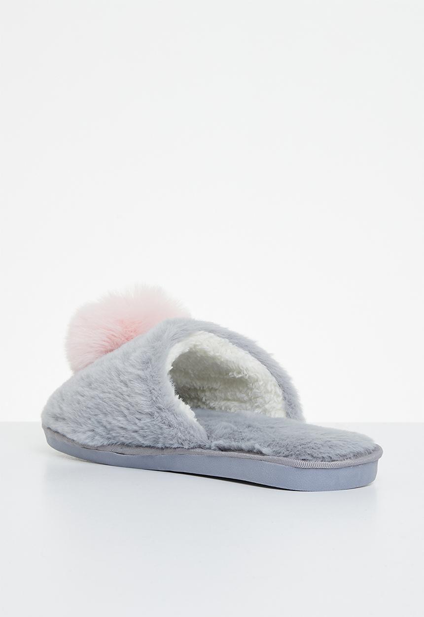 Superbalist - Ball closed toe slipper - grey