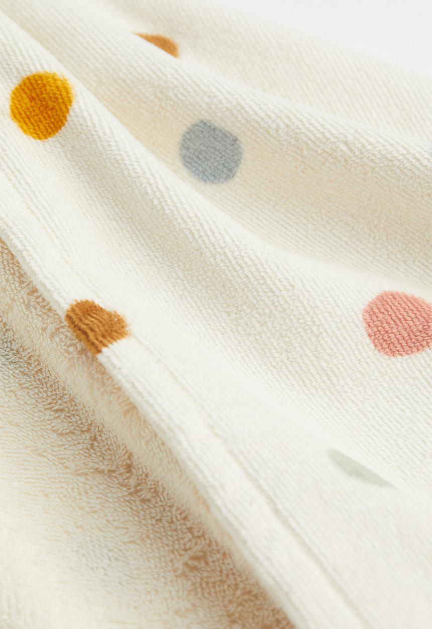 H&M - Hooded bath towel - beige/multi
