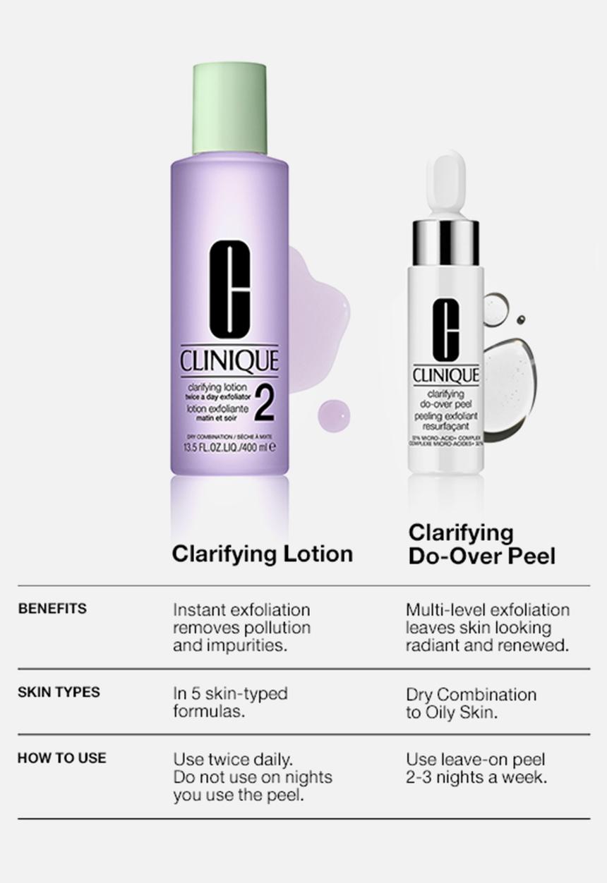 Clinique - Clarifying Do-Over Peel