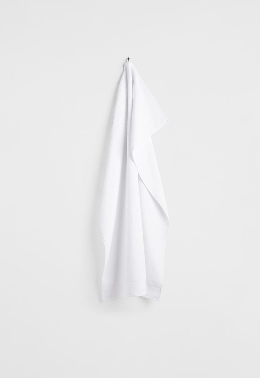 H&M - Cotton terry bath sheet - white