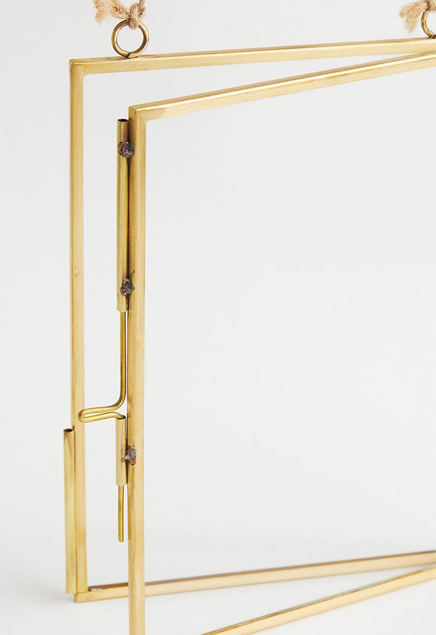 H&M - Metal photo frame - gold