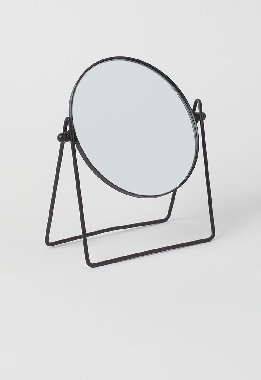 H&M - Metal table mirror - black