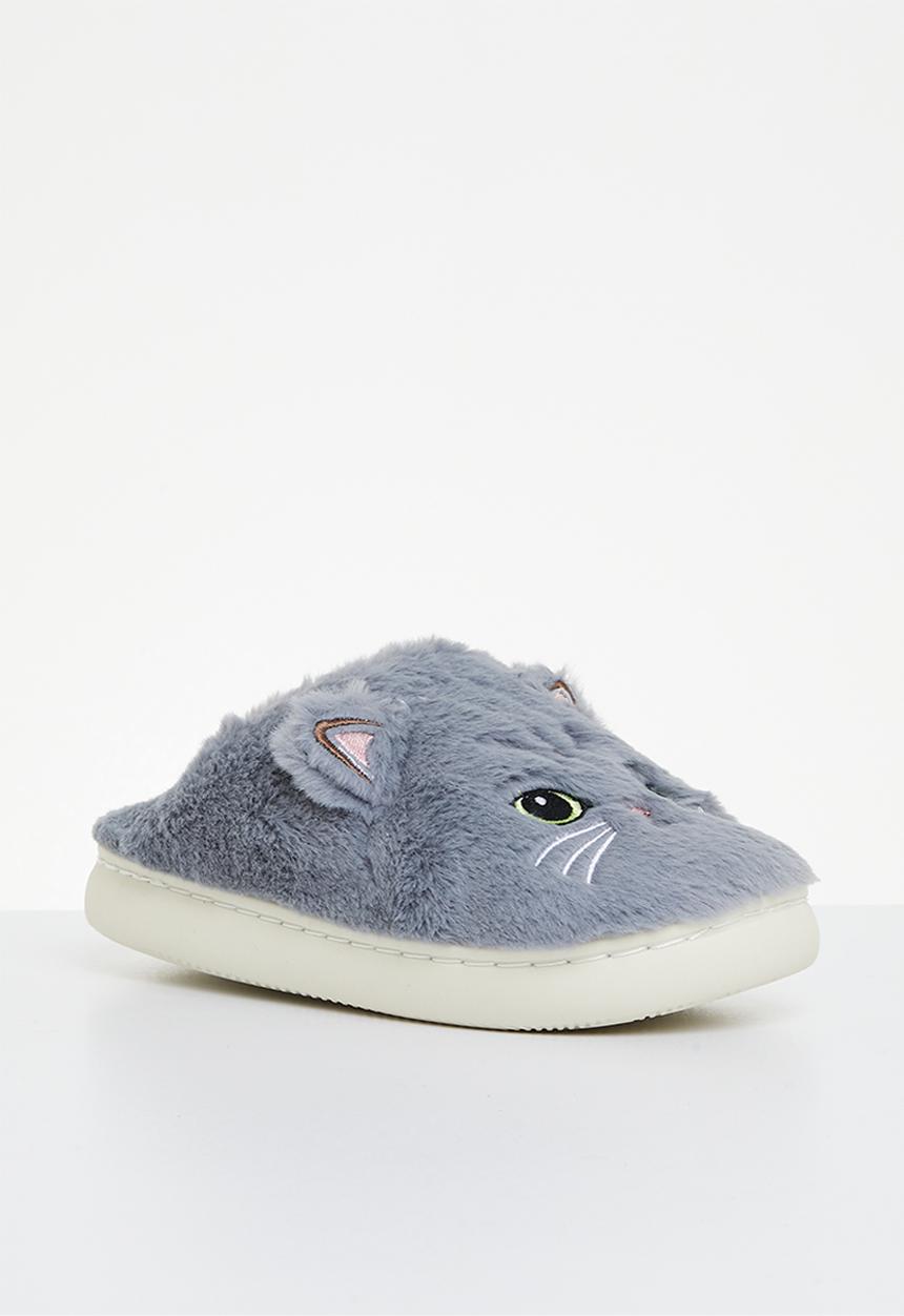Superbalist - Cat slipper - grey