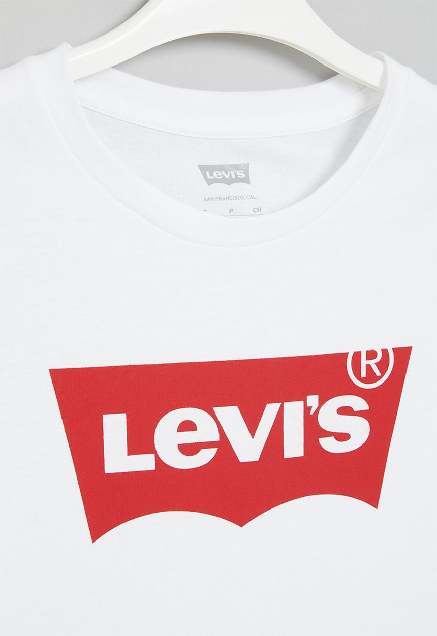 Levi’s® - Lvg short sleeve batwing tee - red & white