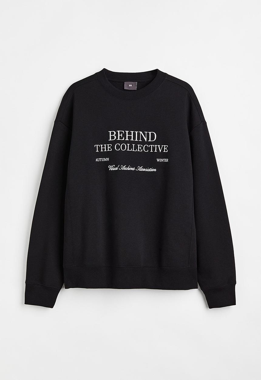 H&M - Sweatshirt - black