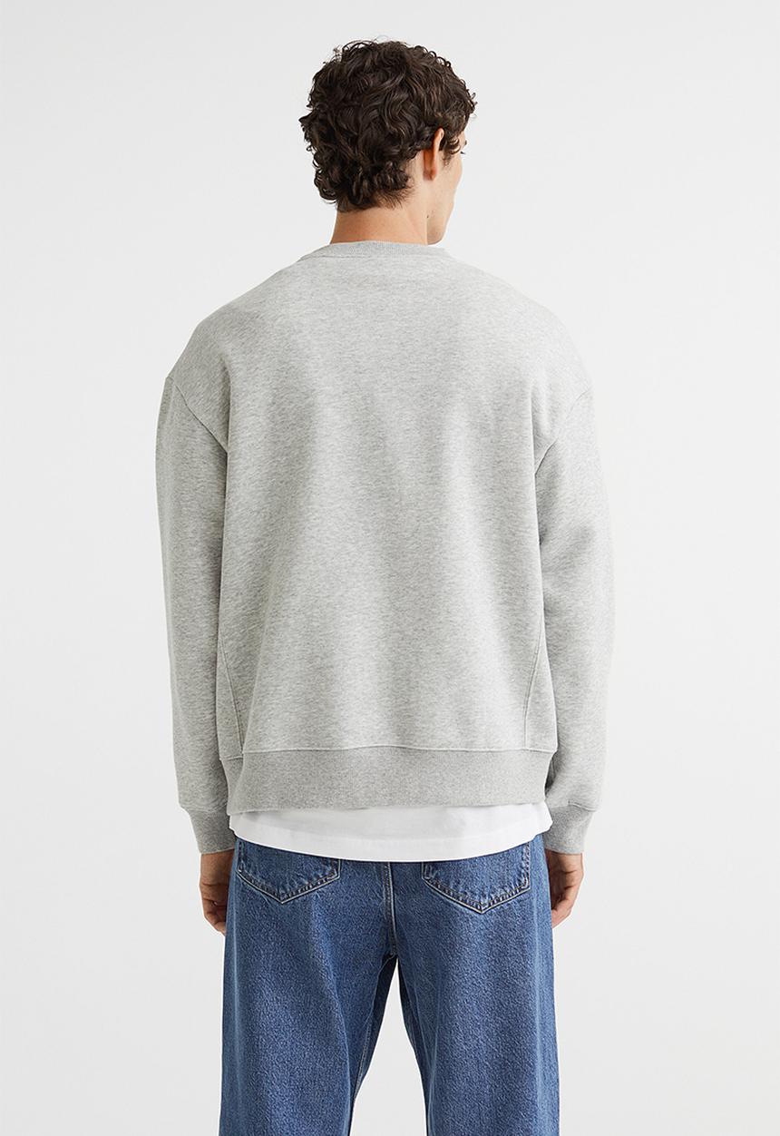 H&M - Sweatshirt - light grey/statue