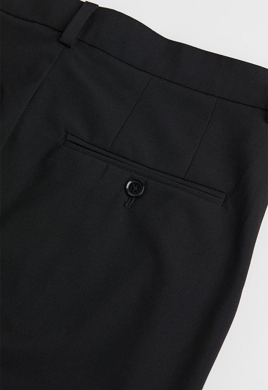 H&M - Slim fit trousers - black