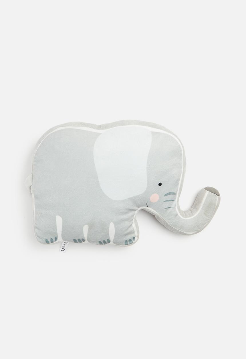 H&S - Elephant cushion - grey