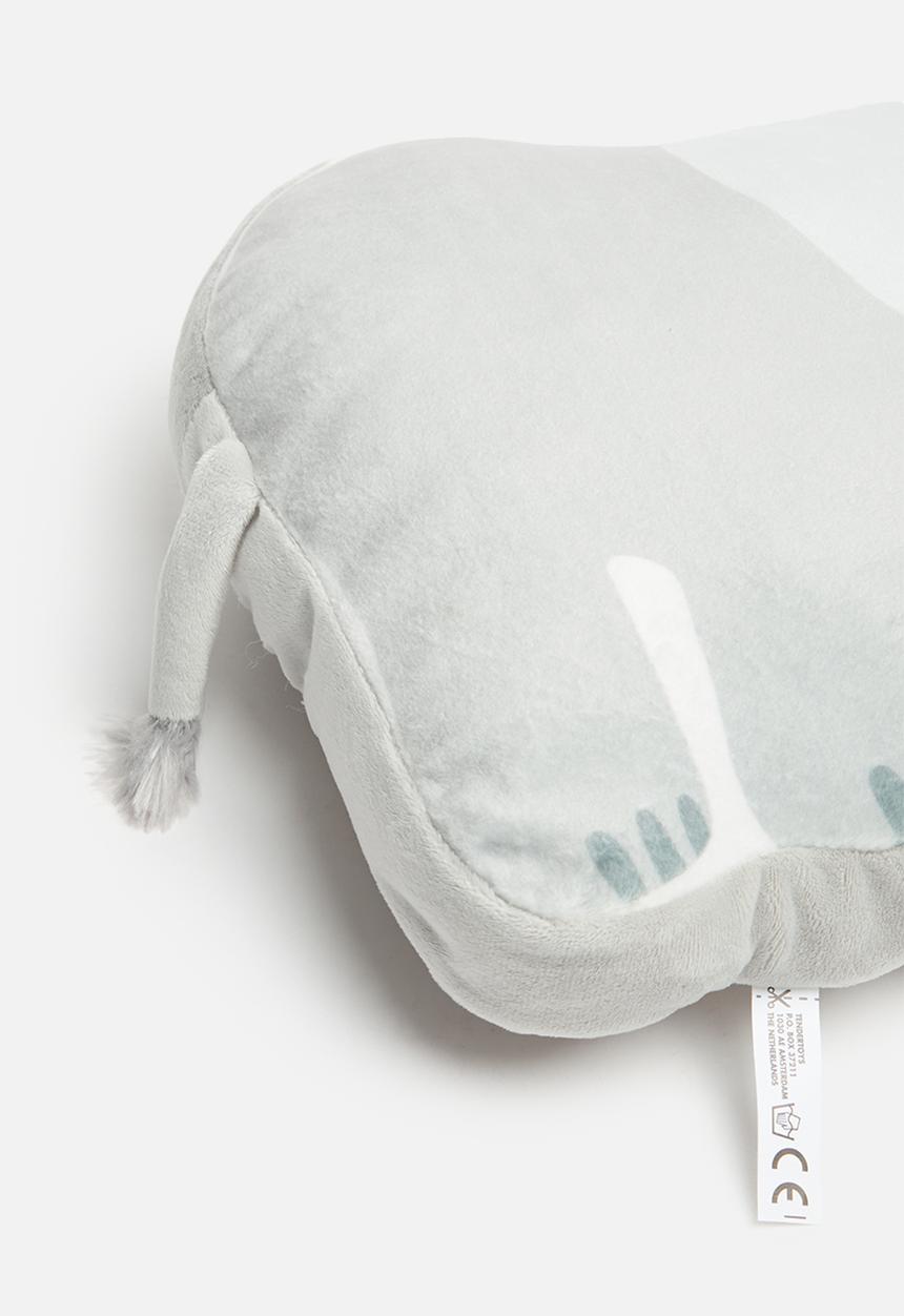 H&S - Elephant cushion - grey