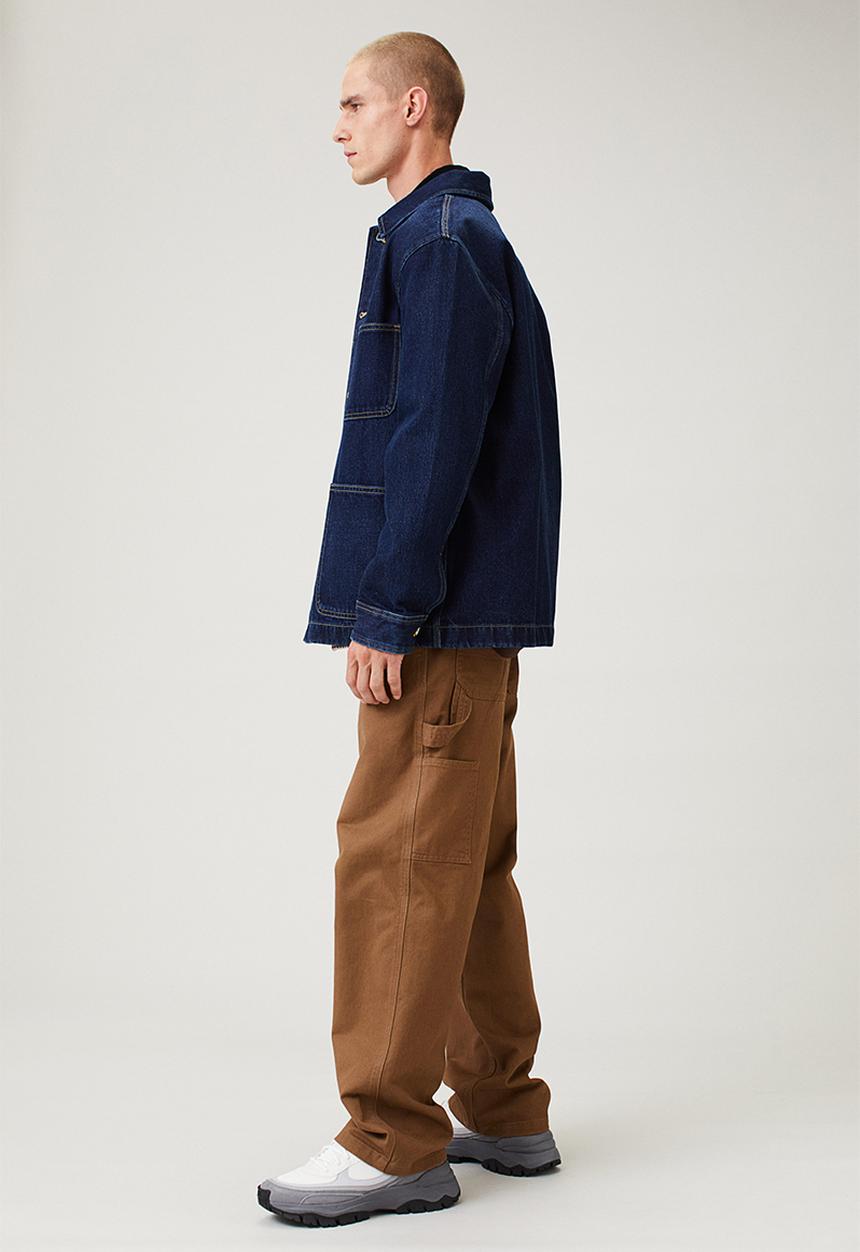 H&M - Relaxed fit twill trousers - dark beige