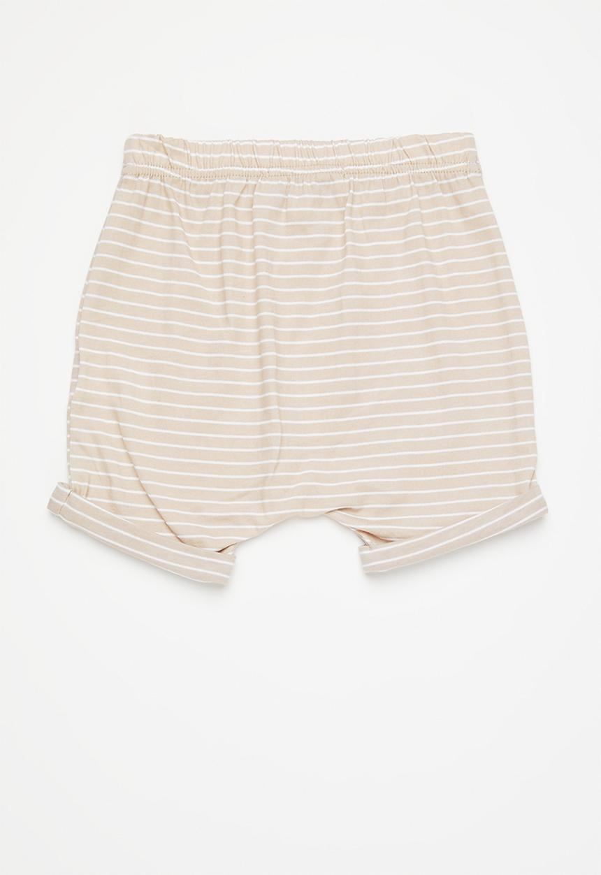 Superbalist - 2 Pack cotton shorts - blue & stone
