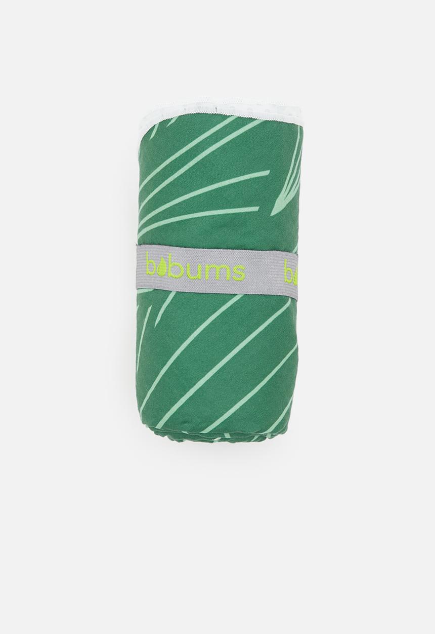 Bobums - Non slip yoga towel - feather leaf