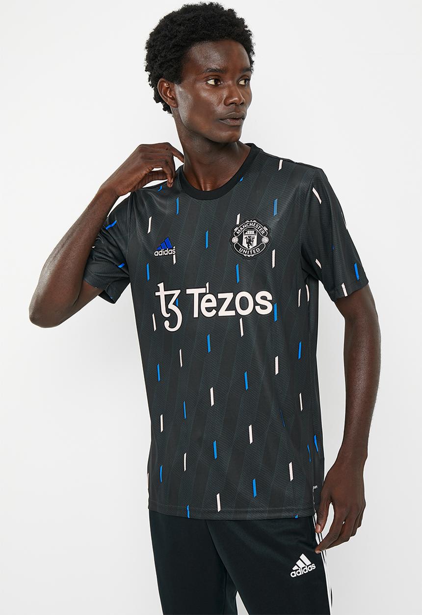 adidas Performance - Manchester United Pre-Match jersey - black, night grey,