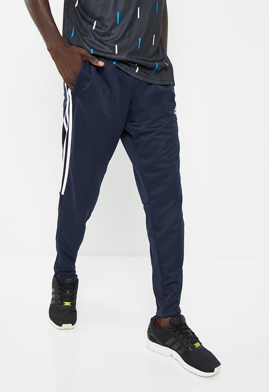 adidas Performance - AEROREADY Sereno Slim Tapered Cut 3-Stripes pants - legend ink