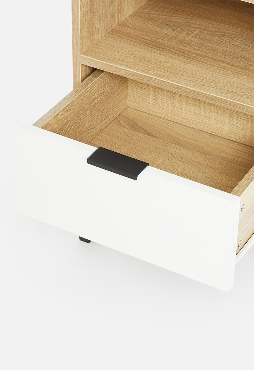 Sixth Floor - Arlo bedside table - white