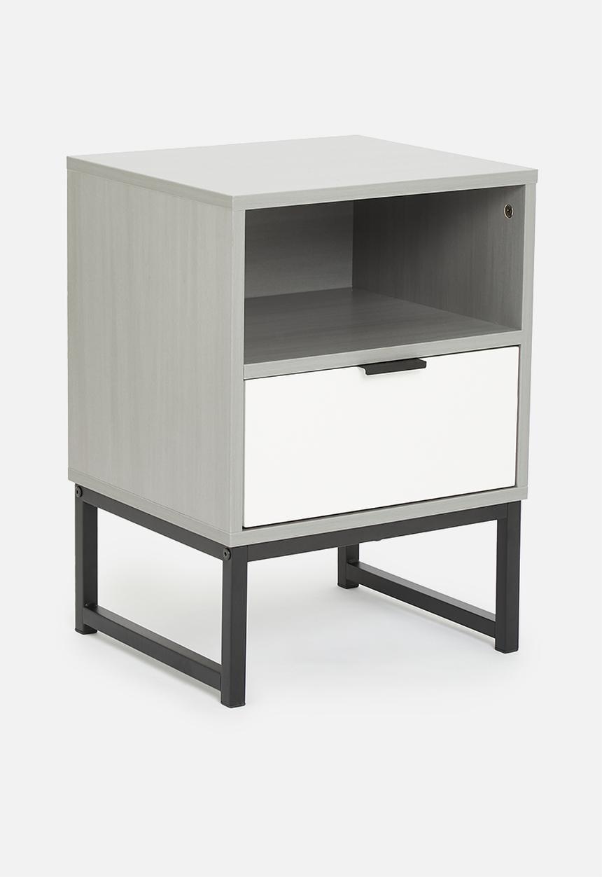 Sixth Floor - Arlo bedside table - grey