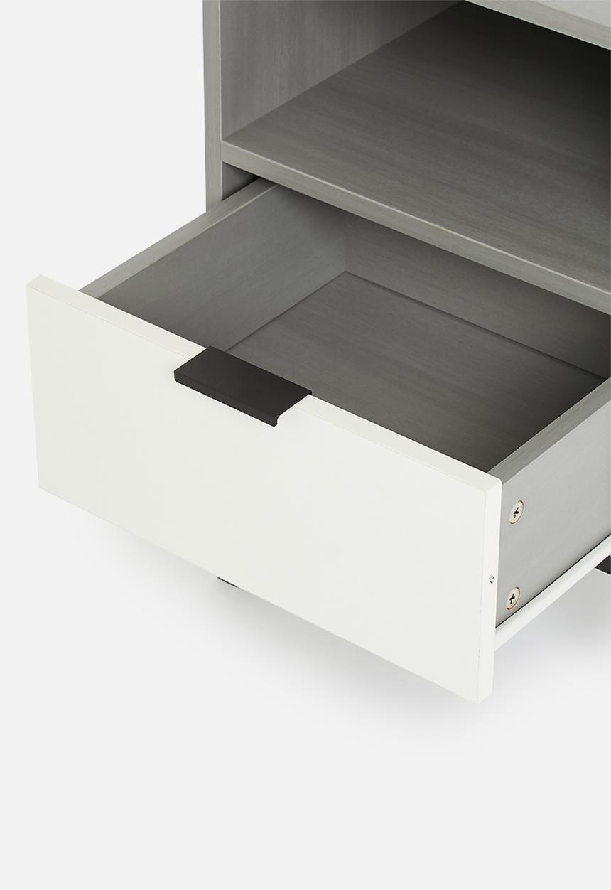 Sixth Floor - Arlo bedside table - grey
