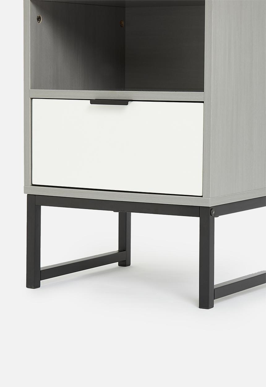 Sixth Floor - Arlo bedside table - grey