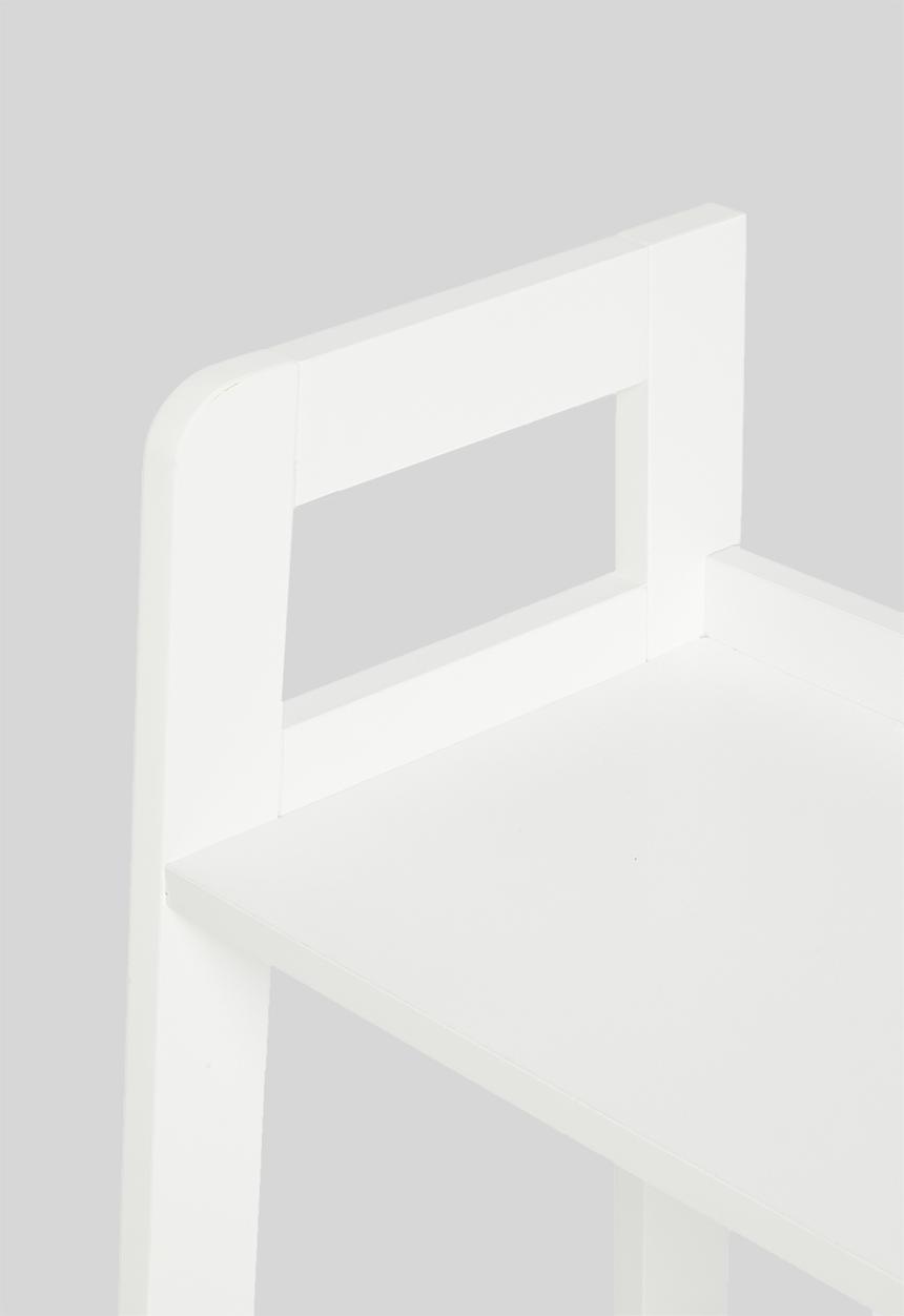 Sixth Floor - Ellie 3 layer shelves - white