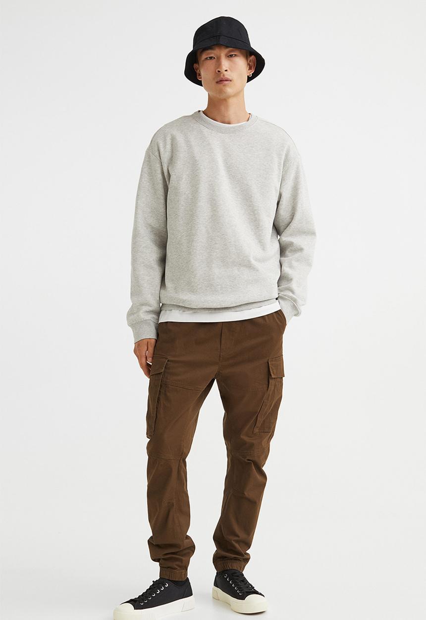 H&M - Cargo joggers - khaki brown