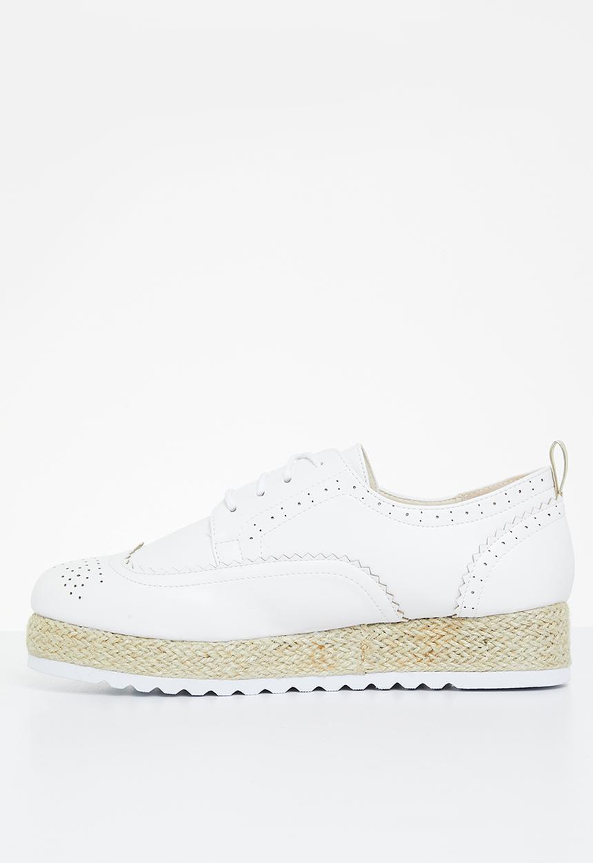 Superbalist - Ava brogue - white