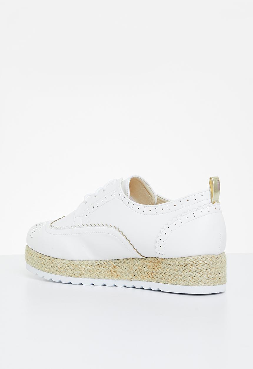 Superbalist - Ava brogue - white