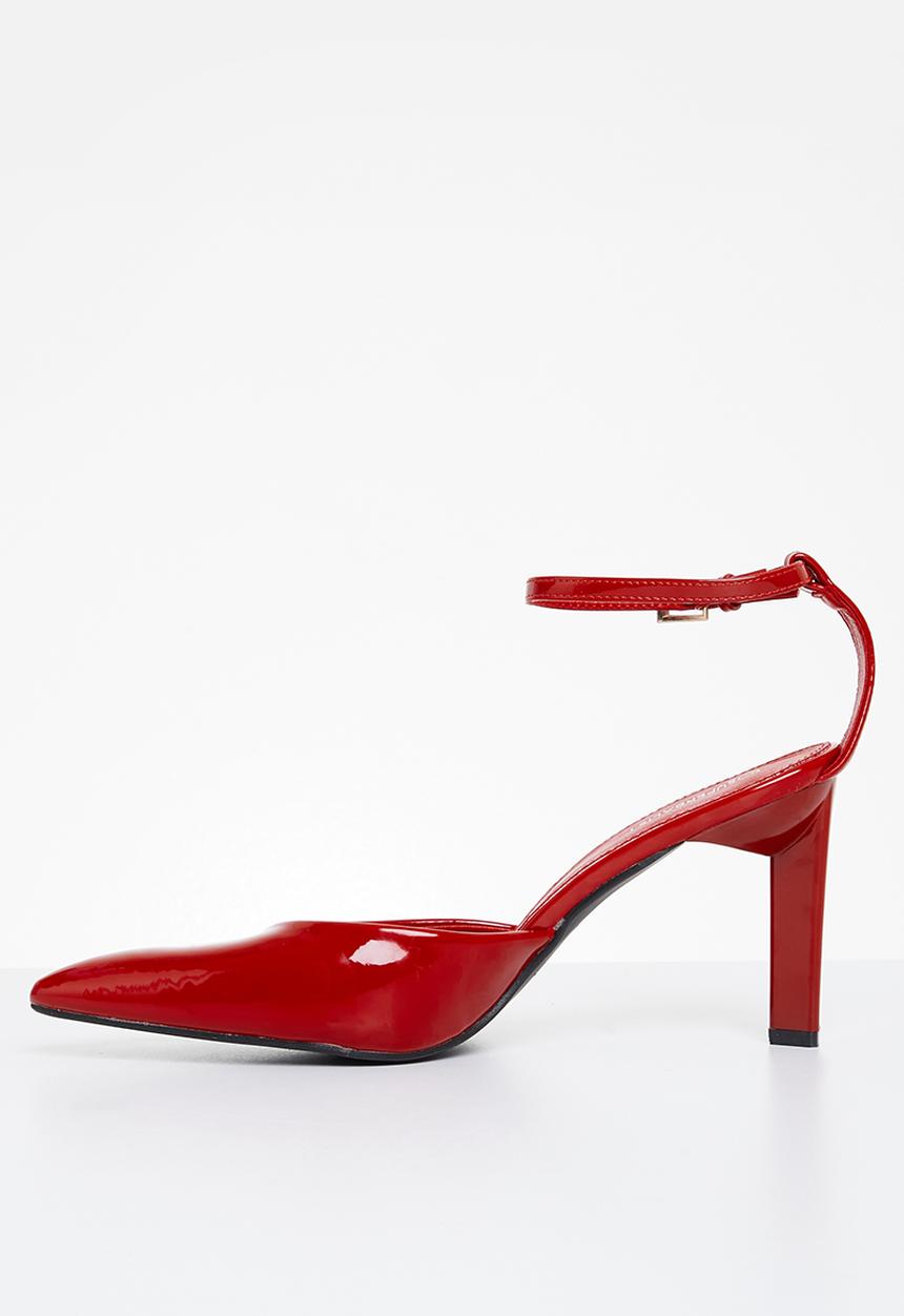 Superbalist - Kamva anklestrap heel - red