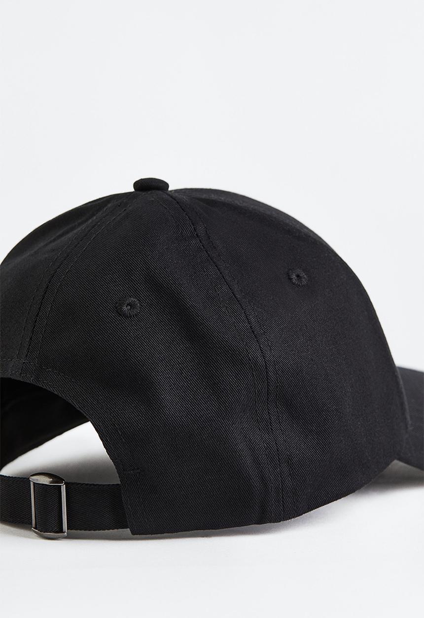 H&M - Cotton cap - black