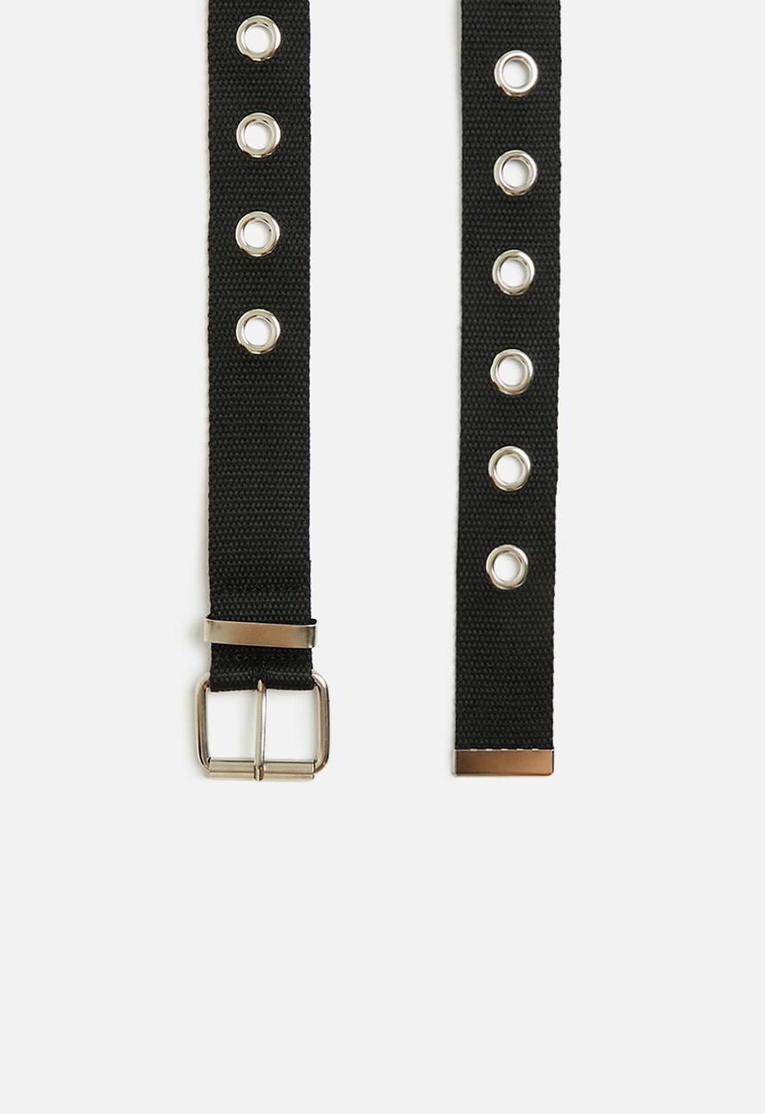 Superbalist - Cindy eyelet belt - black